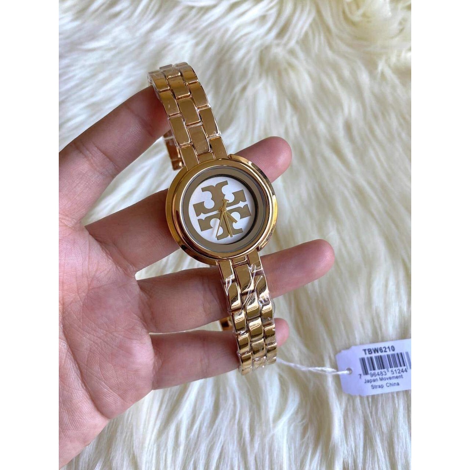 TORY BURCH TBW6210 ゴールド腕時計 Jual [Promo] Jam Tangan Wanita Tory Burch TBW6210 / TBW 6210 The