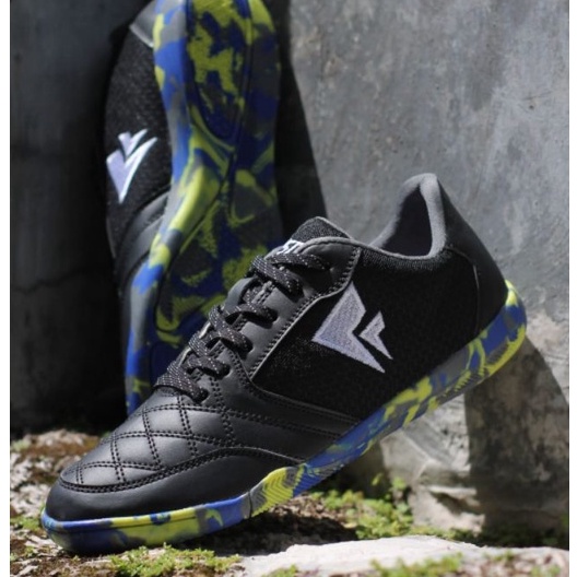 Jual PROMO !! SEPATU FUTSAL SEVSPO IMBASALA BLACK CAMO 100% ORIGINAL ...