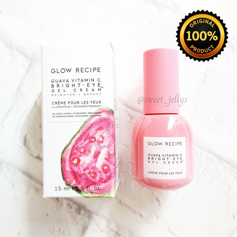 Jual Glow Recipe Guava Vitamin C Bright Eye Gel Cream Original Shopee