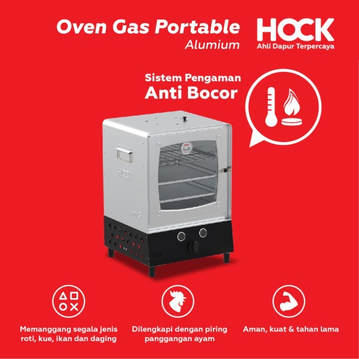 Jual Hock HoGa103 Oven Gas Portable Alumunium Shopee Indonesia