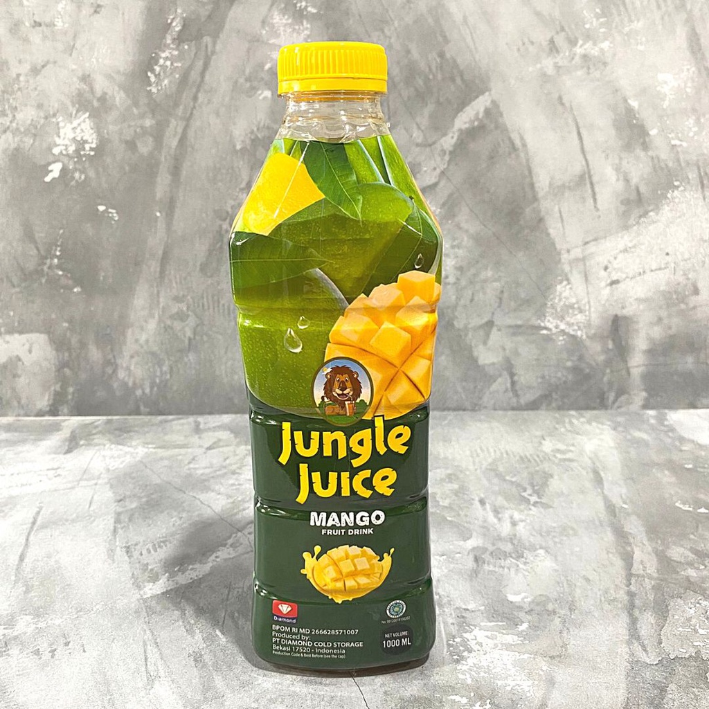 Jual Jungle Juice Mango Drink minuman jus rasa mangga 1000ml Shopee