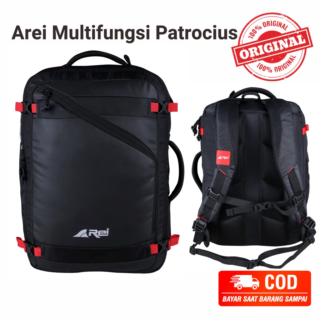 Jual Tas Ransel Arei / Rei Multifungsi Patrocius Original | Shopee ...