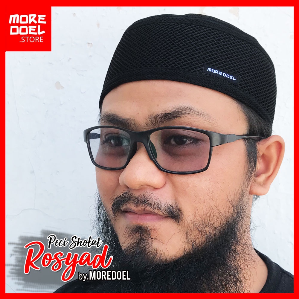 Peci Hitam Untuk Sholat dan Kegiatan Harian Elegant Murah