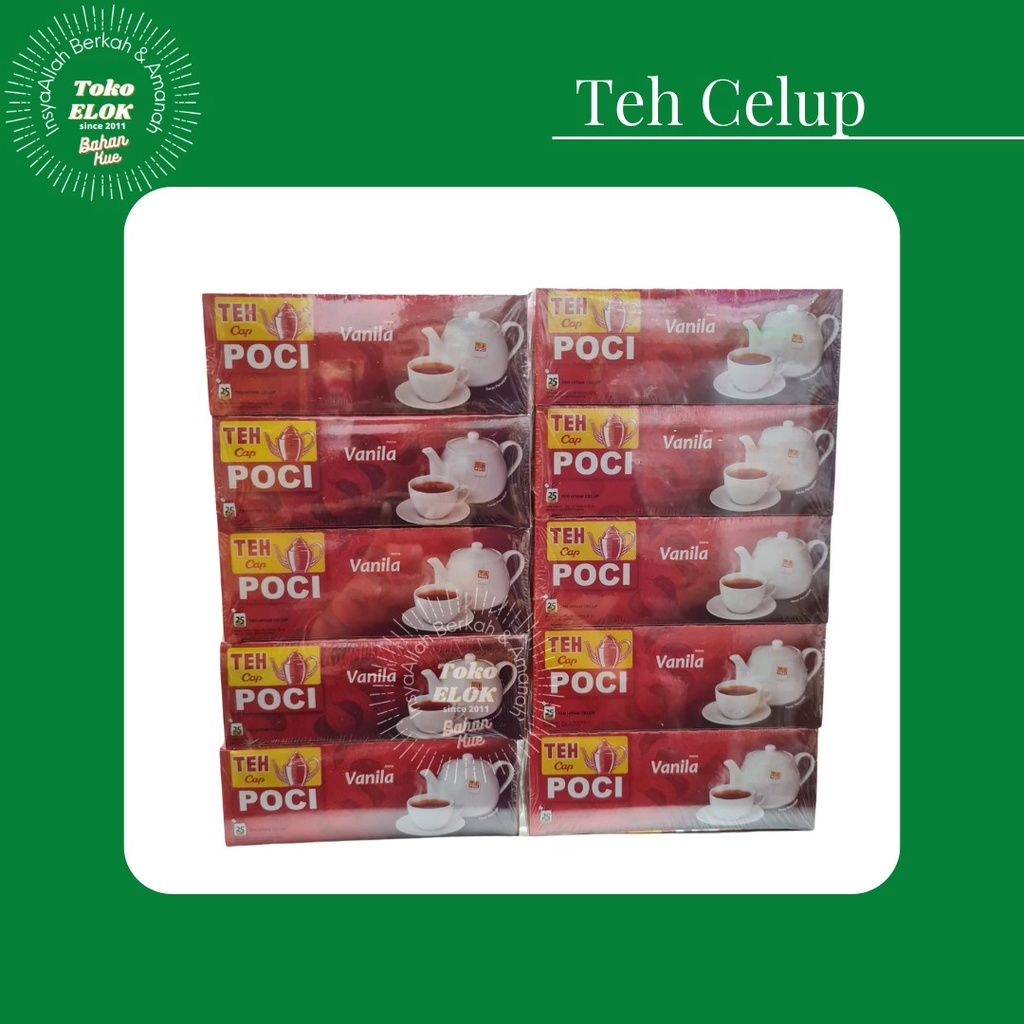 Jual Teh Poci Celup Vanilla Isi 25 Pcs Shopee Indonesia 9628