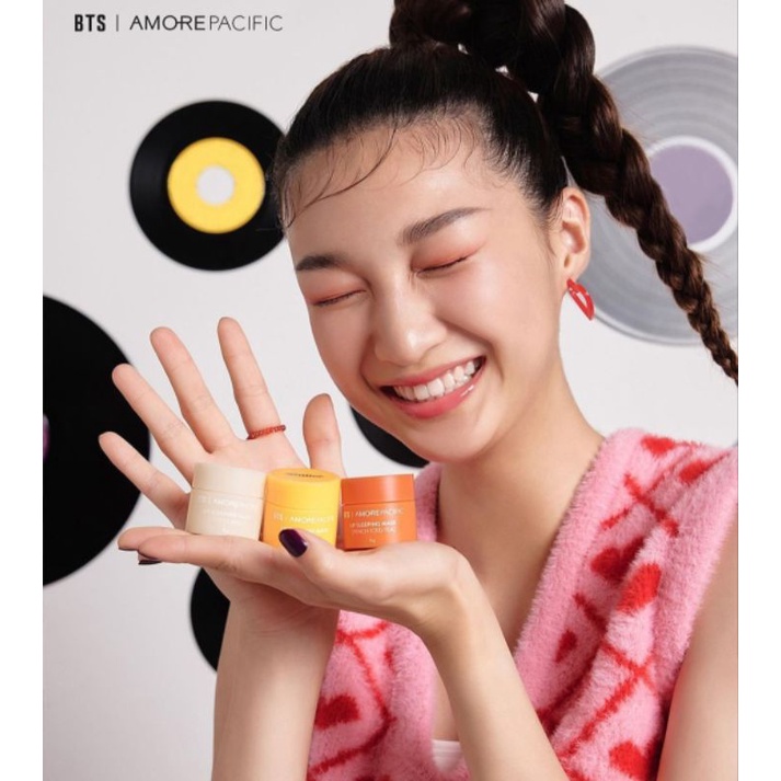 Jual BTS x Amore Pacific (Laneige) Lip Sleeping Mask LIP & POP