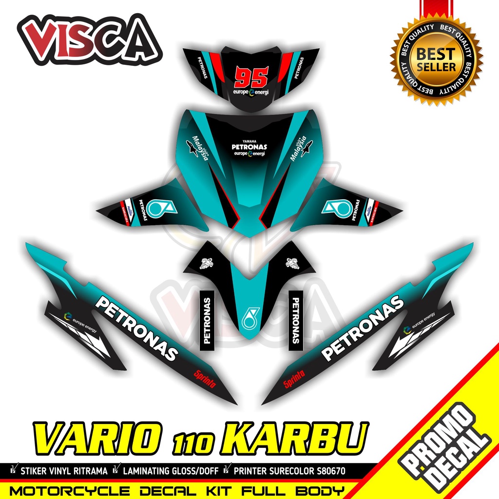 Jual Decal Vario 110 Karbu Full Body Stiker Vario 110 Karbu Lama
