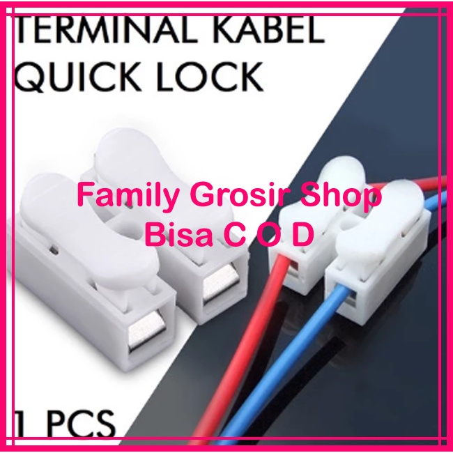 Jual Quick Connect Terminal Connector Sambungan Kabel Listrik 2 PIN/3 ...