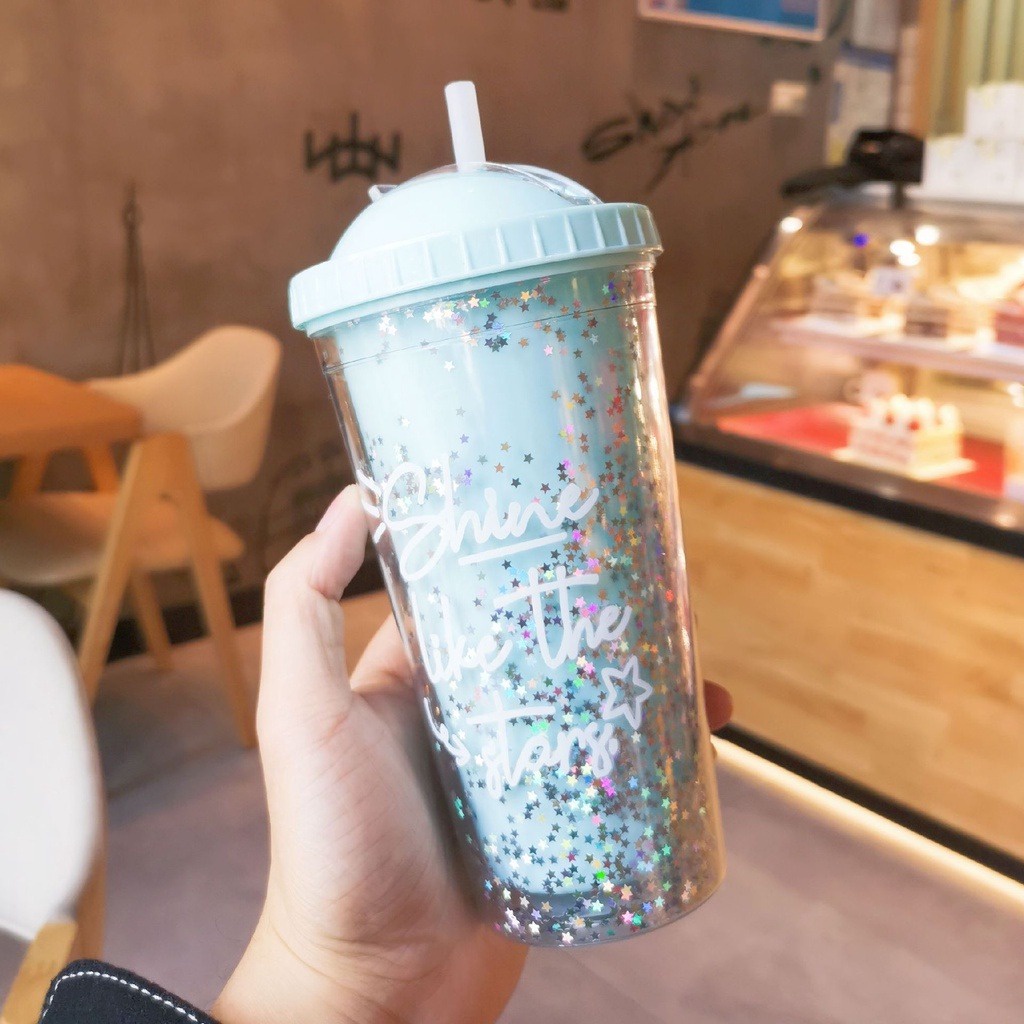 Tumbler Aesthetic Cups Blink 450ml / Botol Minum Dewasa / Botol Minum Anak