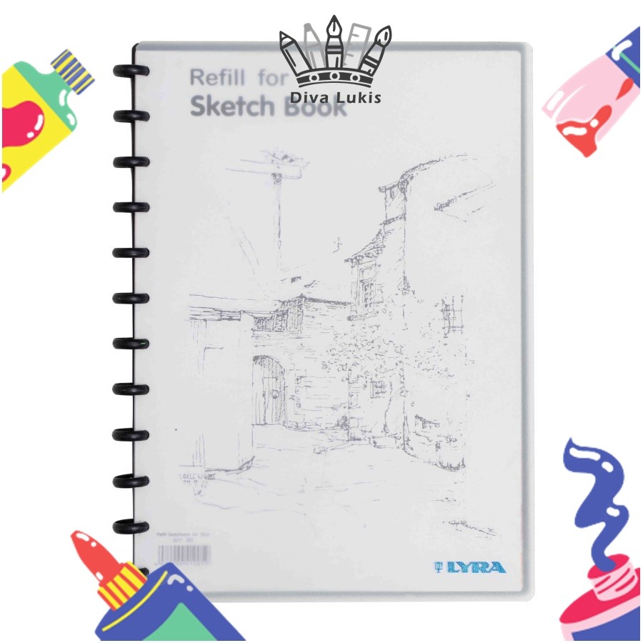 Jual Lyra A4 Sketch Book Buku Sketsa Sketchbook 30 Lembar Shopee Indonesia