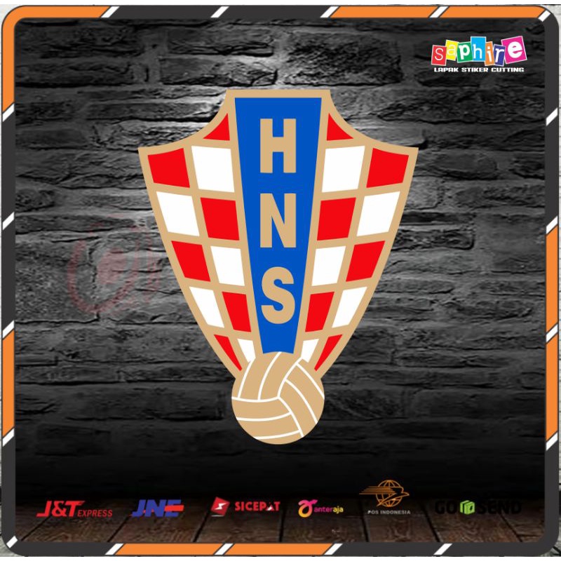 Jual Sticker Cutting Logo Timnas Kroasia Multiwarna | Shopee Indonesia