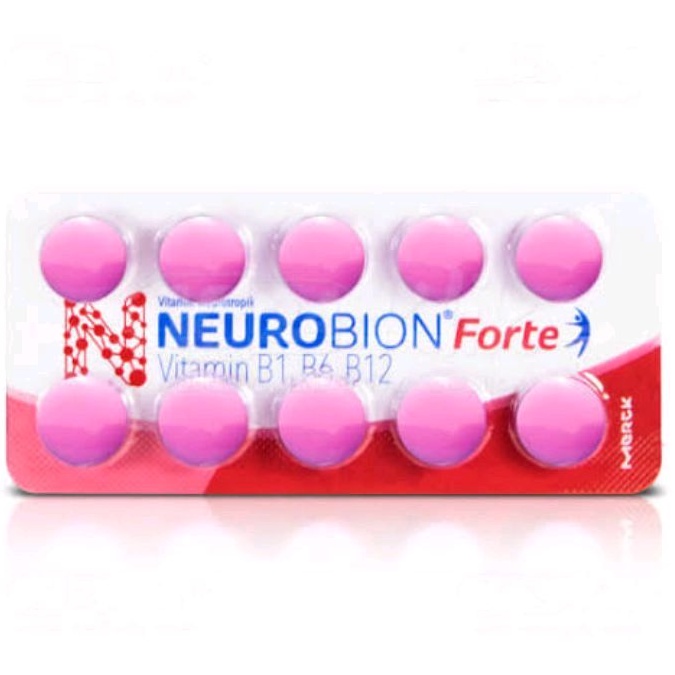 Jual NEUROBION FORTE 1 STRIP 10 TABLET / VITAMIN B1,B6,B12 NUROBION