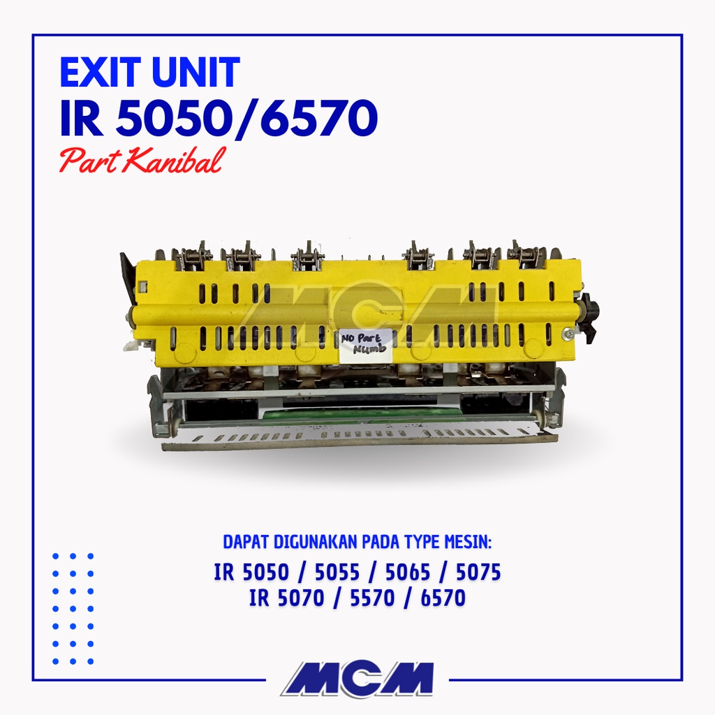 Jual EXIT UNIT MESIN FOTOCOPY CANON IR 5050 5070 6570 - PART KANIBAL ...