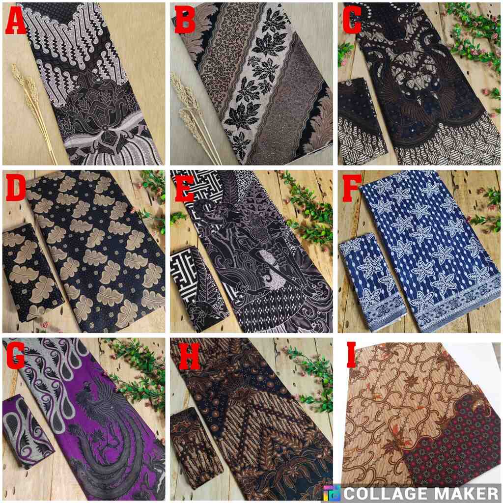 Jual KAIN BATIK HALUS KAIN BAKAL SOGAN NEW ARRIVAL 224 BAHAN BATIK MOTIF SERIAN WARNA TERBARU