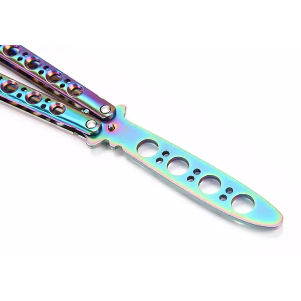 Jual Pisau mainan anak balisong csgo tumpul pisau besi TUMPUL untuk