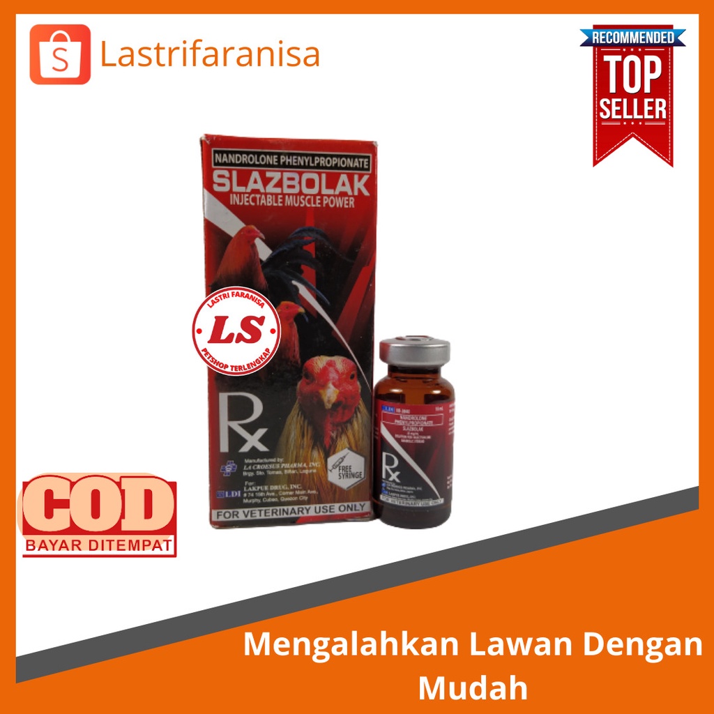 Jual SLAZBOLAK Obat Pembentuk Otot Dan Tulang Ayam Mencegah Stress Pada ...