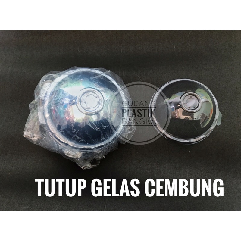 Jual Tutup Gelas Datar Tutup Gelas Cembung Isi Pcs Shopee