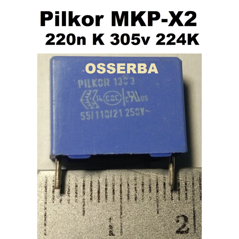 10 Stück X2-Filmkondensator – 0,47 µF, 275 V AC, Polypropylen, Rastermaß 22,5 Mm, Für EMI-Filter Und Netzteile