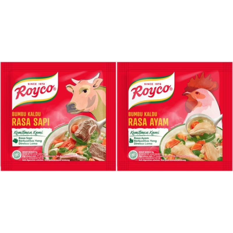 Jual Royco Ayam / Sapi Sachet Renceng (12pcs) | Shopee Indonesia