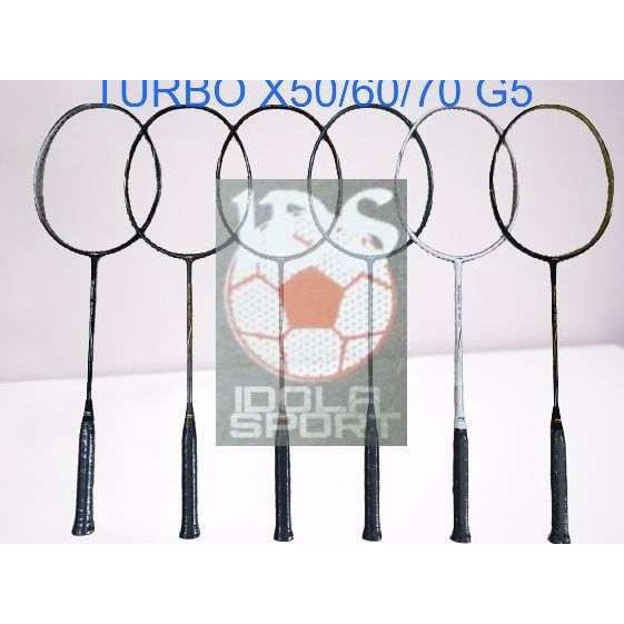 Jual RAKET LINING TURBO X50 / X60 / X70 G4 ORIGINAL FREE GRIP Shopee