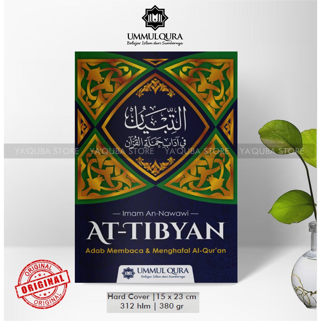 Jual [ UMMUL QURA ] BUKU AT-TIBYAN IMAM NAWAWI ADAB MEMBACA DAN ...