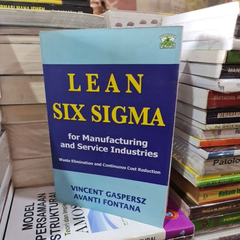 Jual Lean Six Sigma By Vincent Gaspersz | Shopee Indonesia