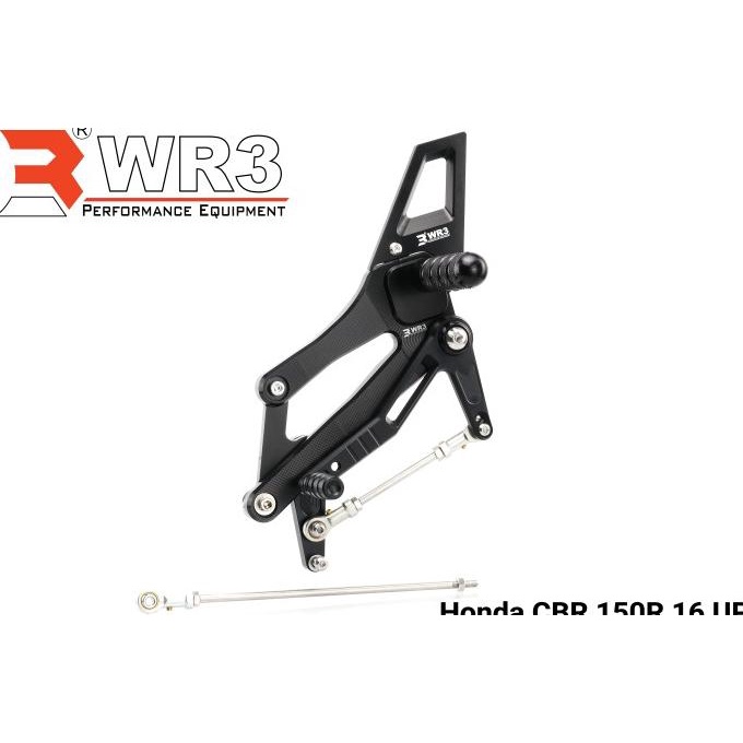 Jual Footstep WR3 Honda CBR 150 R Series Black Racing Performance ...