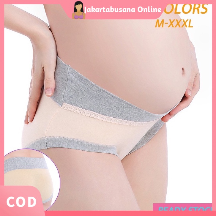 Pregnant Women Underwear Cotton U-Shaped Low Waist Maternity Women Short  Panties Seluar Dalam Wanita hamil