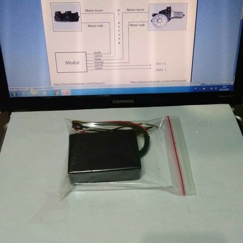 Jual Modul Otomatis Naik Dan Turun Power Window Universal Atau Modul ...