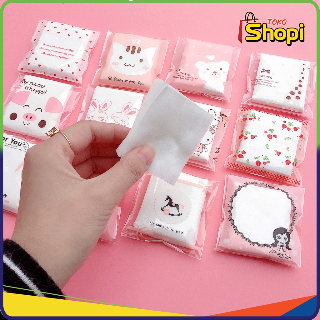 Kapas Toner Pembersih Wajah Tisu Pembersih Make Up Tipis Traver 𝕋𝕊 737