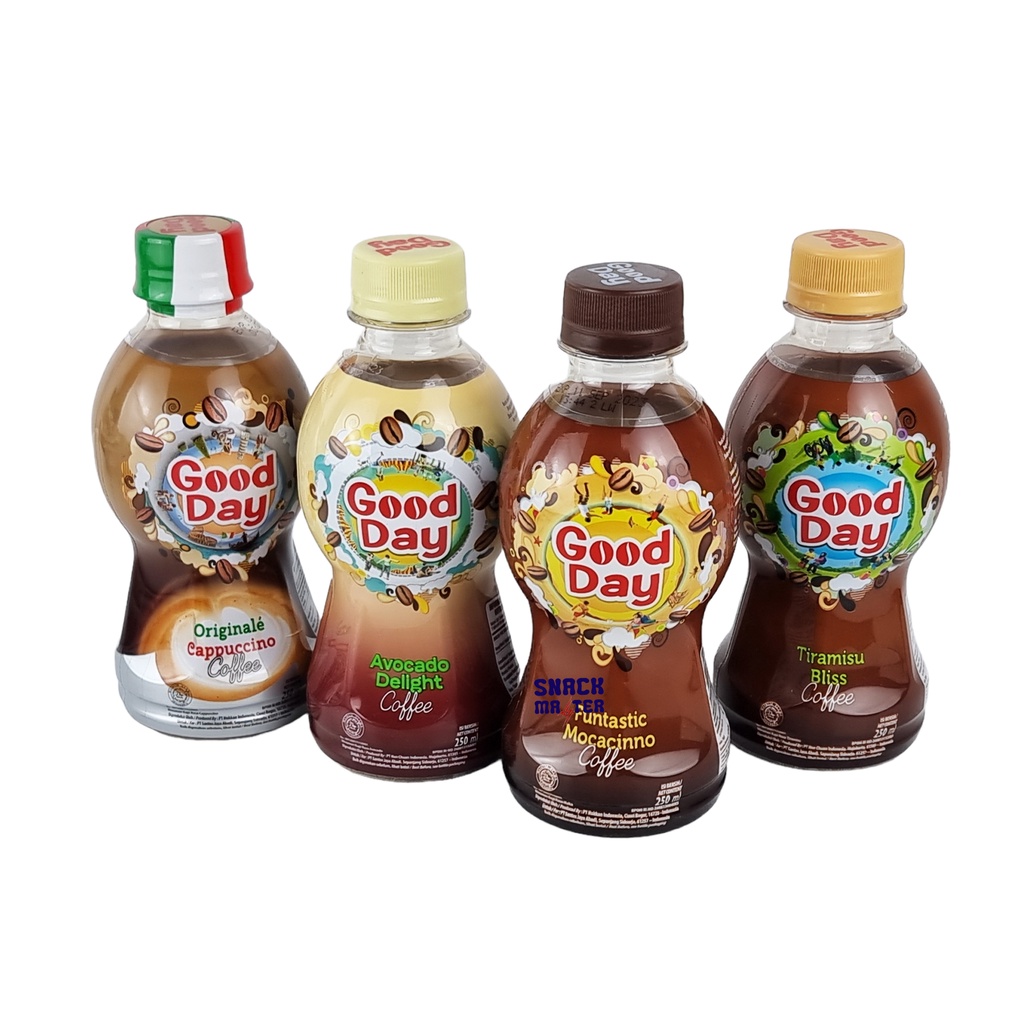 Jual Kopi Good Day Botol Kopi Siap Minum - Netto 250 mL | Shopee Indonesia