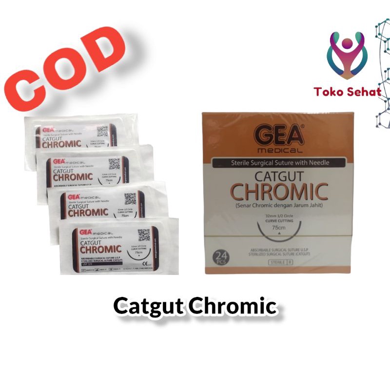 Jual CATGUT CROMIC & CATGUT PLAIN | Shopee Indonesia