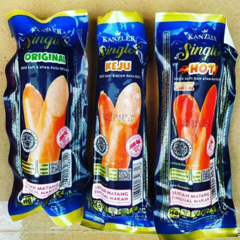 Jual Sosis Kanzler Varian Rasa 1 box Isi 12 pcs | Shopee Indonesia