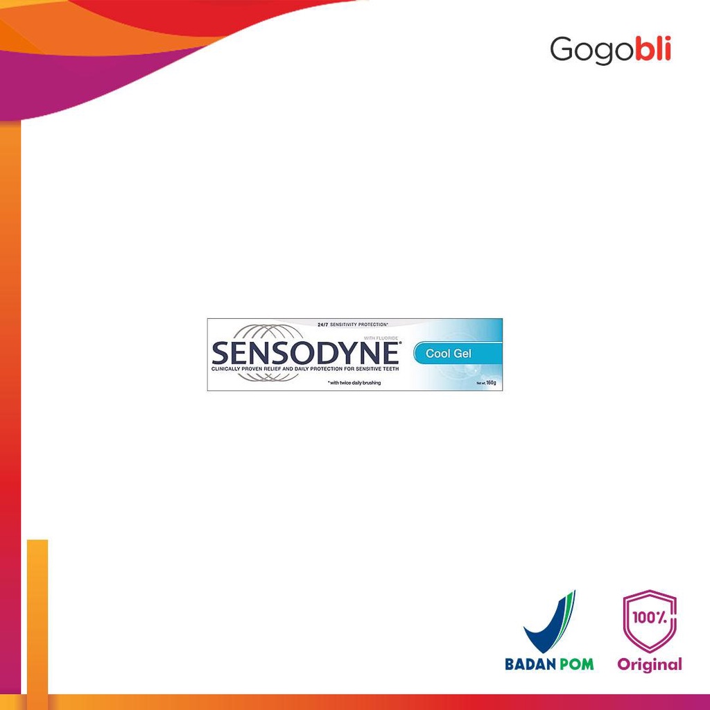 Jual Sensodyne Cool Gel 100gr | Shopee Indonesia