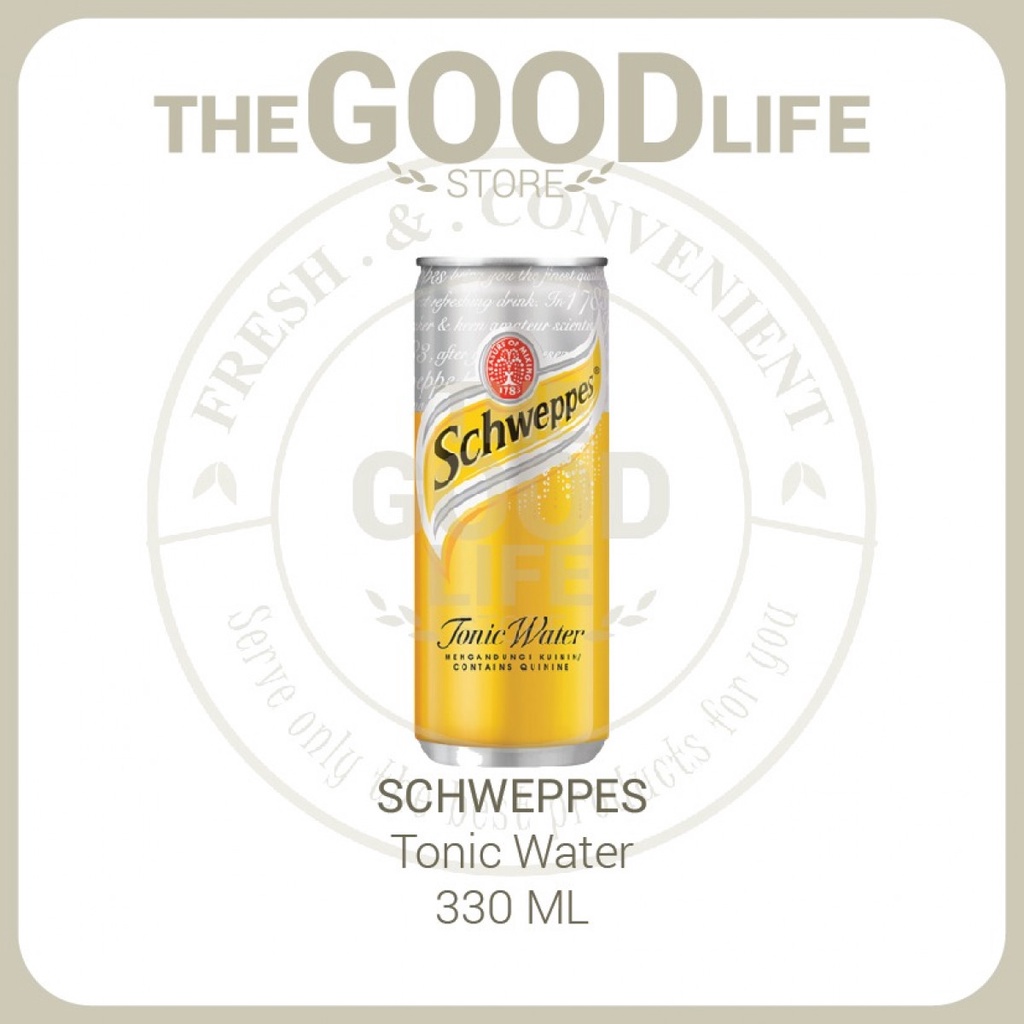 Jual Schweppes Soda Water Tonic Water Ginger Ale Kaleng Can 330ml ...