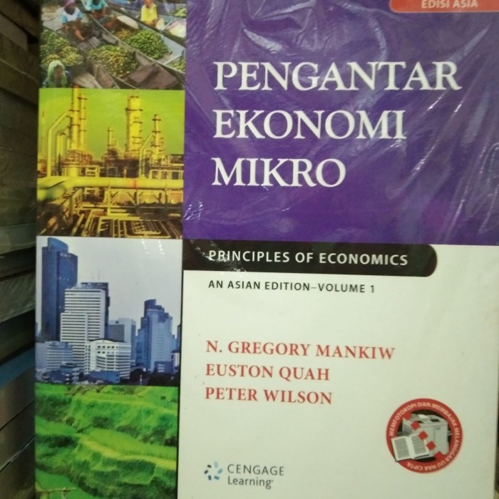 Jual Buku Ekonomi Ori Pengantar Ekonomi Mikro Mankiw Edisi Asia Volume ...