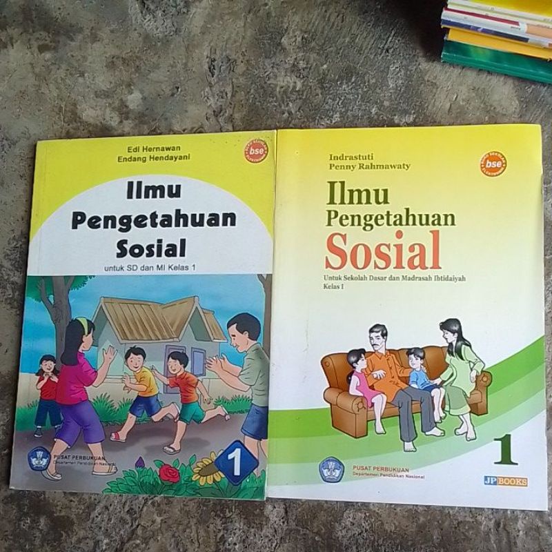 Jual BUKU ILMU PENGETAHUAN SOSIAL, IPS KELAS 1 SD BSE, ORIGINAL ...