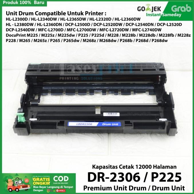 Jual Unit Drum DR2306 Printer Brother DCPL2540DW/MFCL2700D/L2700DW
