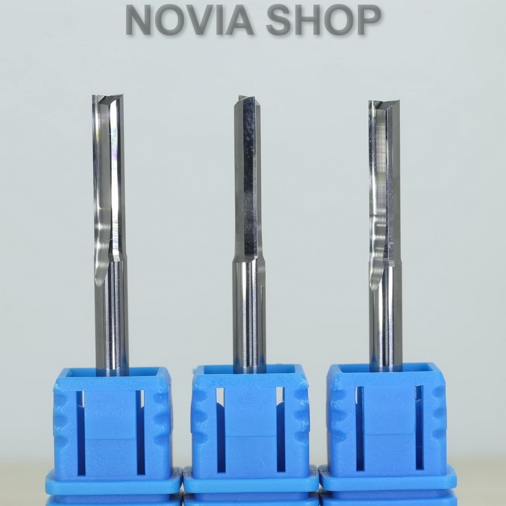 Jual Mata Router Bits Kayu MDF ACP 2F Lurus Double Edge Straight 1mm ...