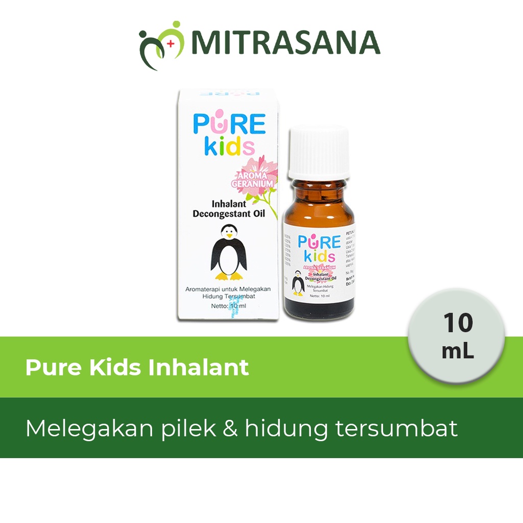 Jual Pure Kids Inhalant Decongestan Oil - 10 Ml - Membantu Meredakan ...