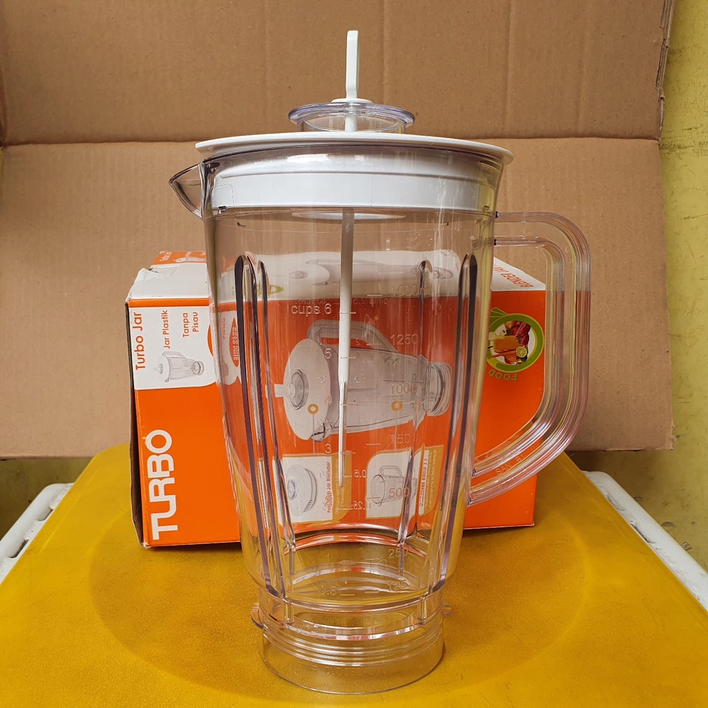 Jual SET GELAS JUS / JAR BLENDER TURBO EHM 8098 / 8099 PLASTIK TERMURAH ...