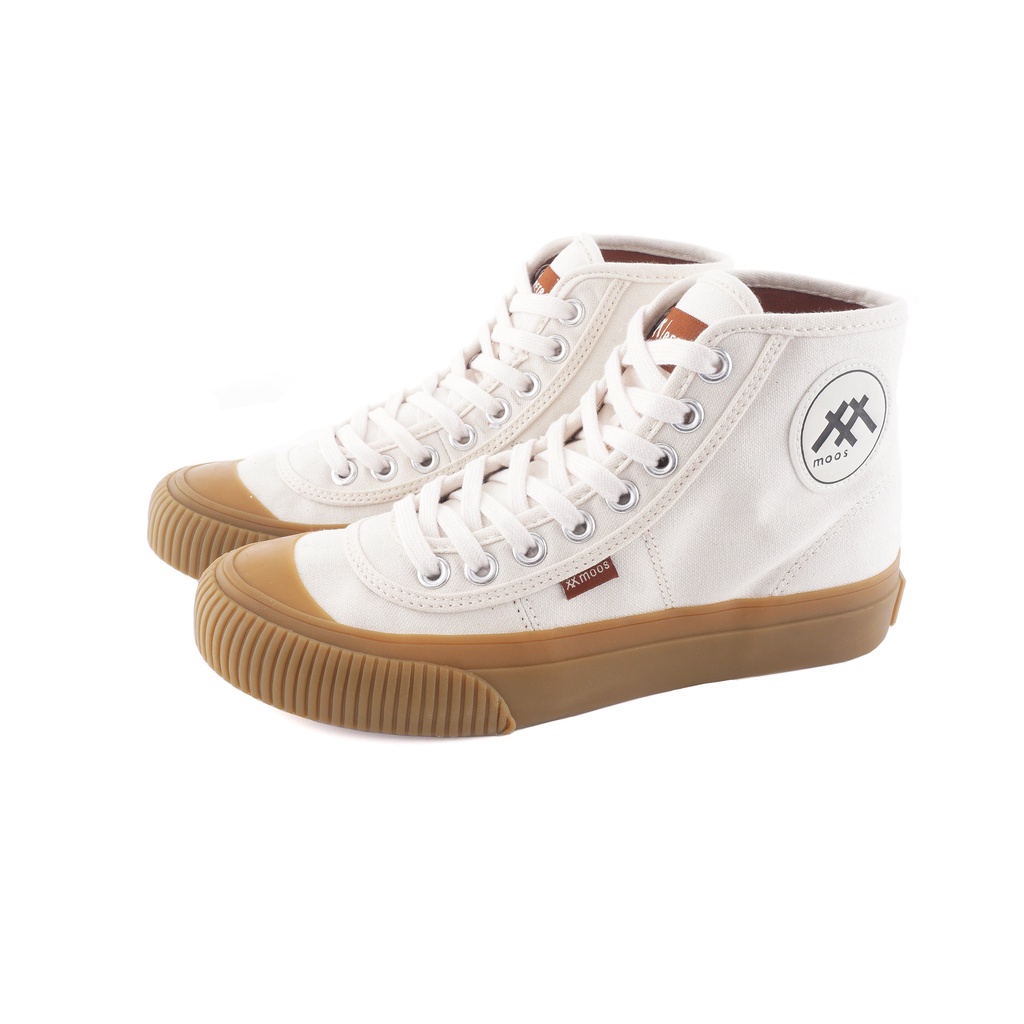 Jual Moos Footwear Hi Retro Off White/Gum | Shopee Indonesia