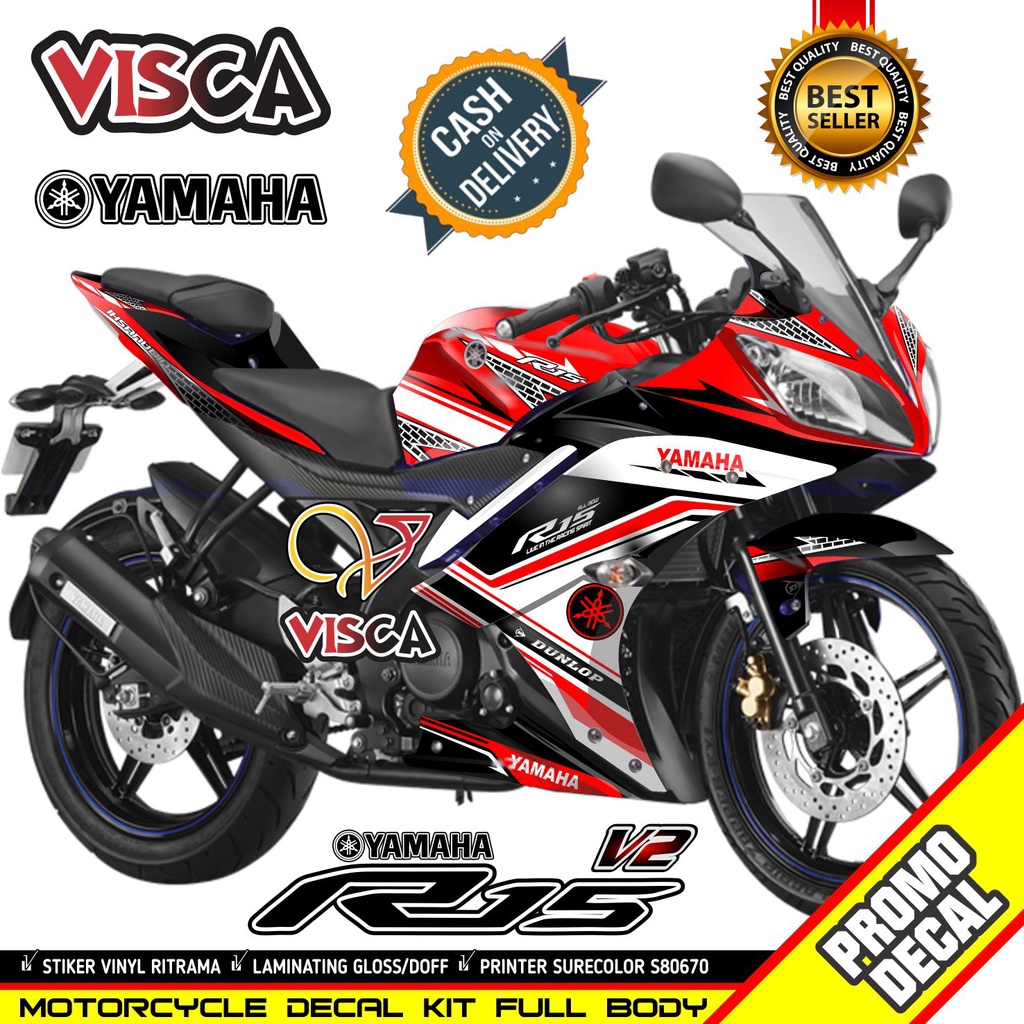 Jual Decal R15 V2 Full Body Dekal R15 V2 Stiker R15 V2 Full Body Keren ...