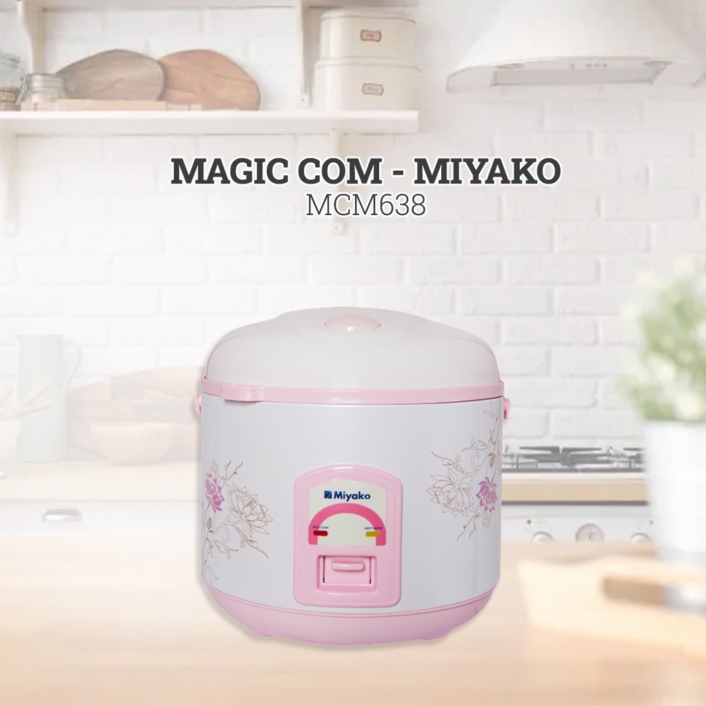 Jual Magicom miyako pearl white Mcm638 | Shopee Indonesia
