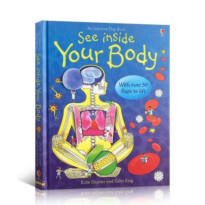 Jual Buku Usborne Book See Inside Your Body Edukasi Tubuh | Shopee ...