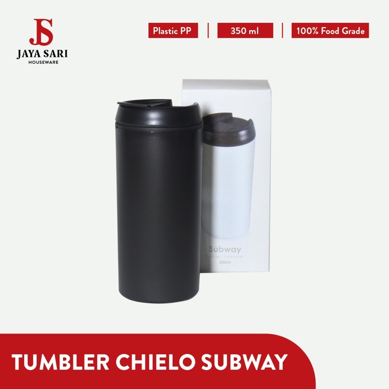 Jual Tumbler Chielo Subway Refusable Coffee Cup Gelas Kopi Botol Minum 350ml Shopee Indonesia 0617