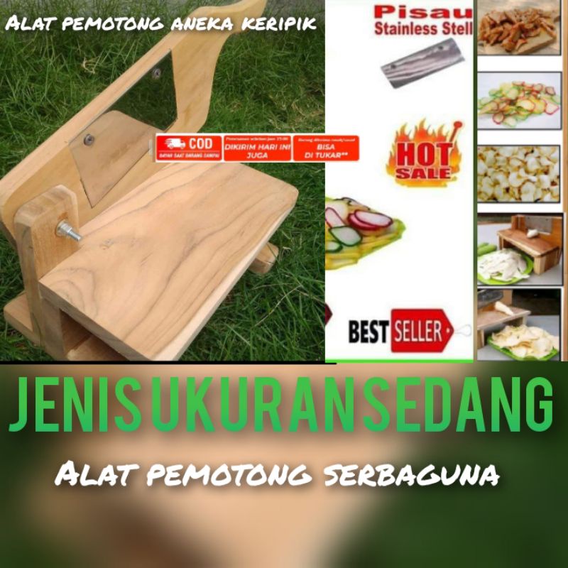 Jual Alat Pemotong Kerupuk Pengiris Kerupuk Pemotong Keripik Shopee