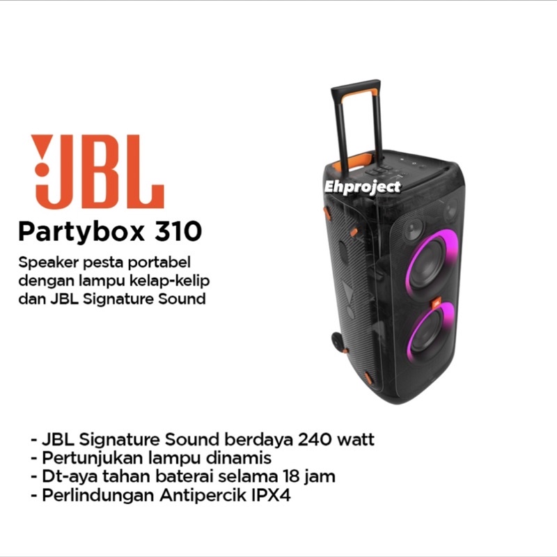 Jual JBL Partybox 310 Speaker Portable