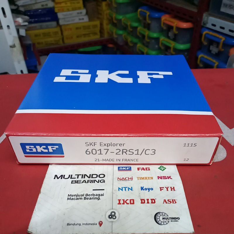 Jual Ball Bearing 6017 2RS C3 SKF | Shopee Indonesia