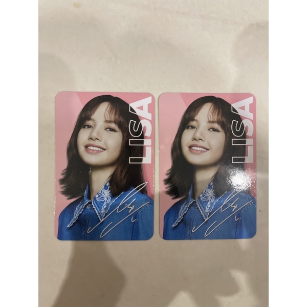 Jual photocard lisa ( oreo x blackpink ) | Shopee Indonesia