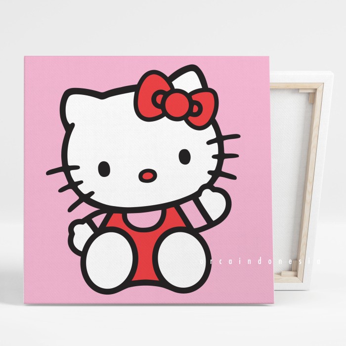Jual Paint By Number Kit [HELLO KITTY] - Orca Indonesia - Kanvas 20 x ...